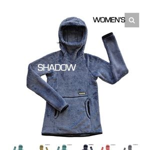 Melanzana high loft hoodie : color shadow